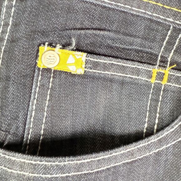 Southpole 8180 Straight Leg Denim Jean Pants Skater Hip Hop Y2K Blue Mens 34 EUC - Picture 4 of 9